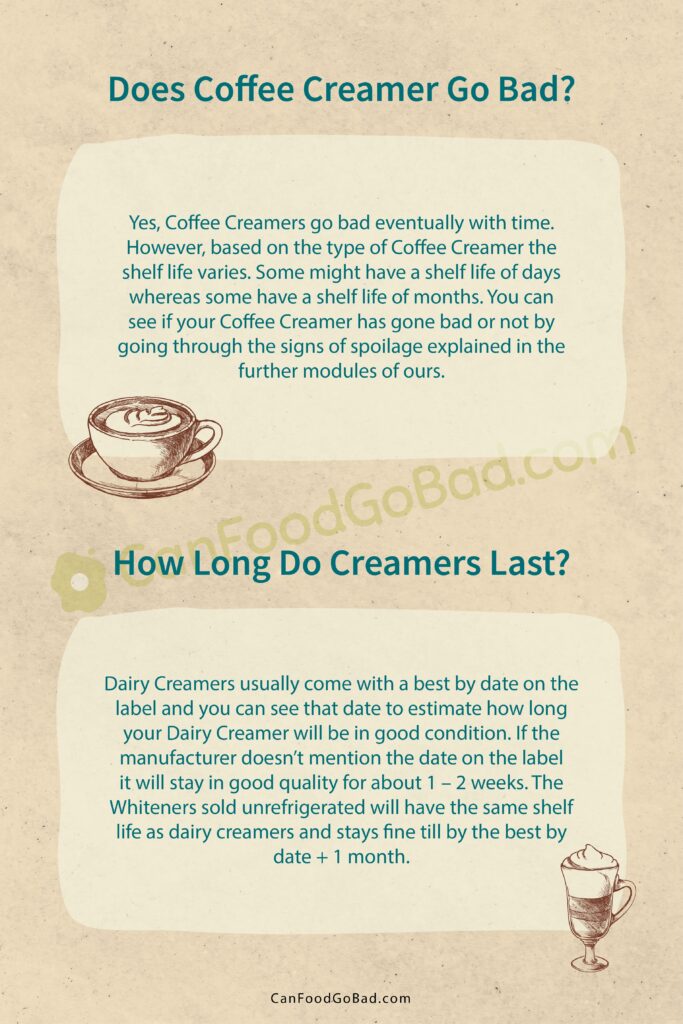 Can Coffee Creamer Go Bad Does Coffee Creamer Expire? Canfoodgobad