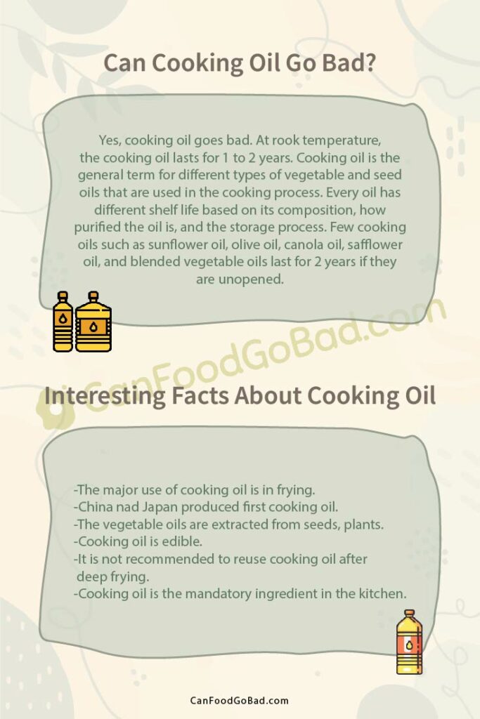 Can Cooking Oil Go Bad? Proper Storage How Long Does Cooking Oil