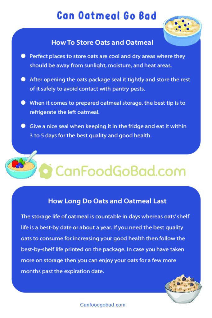 Can Oatmeal Go Bad? How To Tell If Oats Are Bad? Tips for Making Oatmeal Last Longer Can