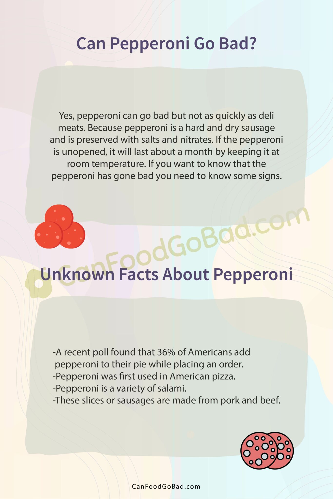 Can Pepperoni Go Bad? How do you know if pepperoni has gone bad