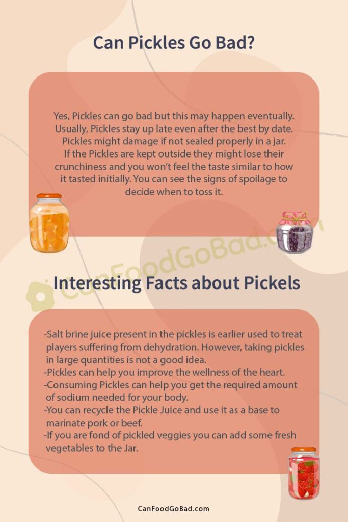 Can Pickles Go Bad Shelf Life, Expiration How Can You Tell If