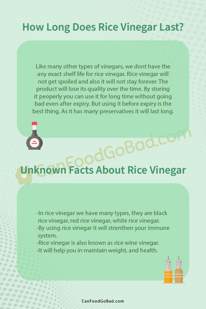 Does Rice Vinegar Go Bad? If Yes, Here How To Tell & How To Store It