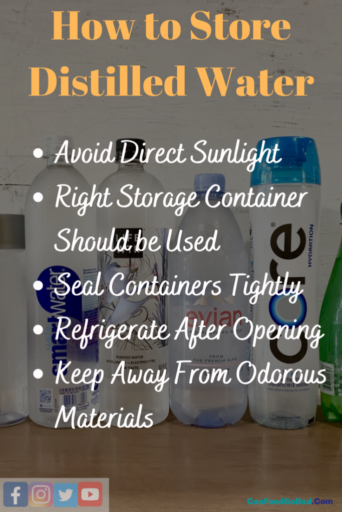 Can Distilled Water Go Bad? All You Need to Know Can Food Go Bad