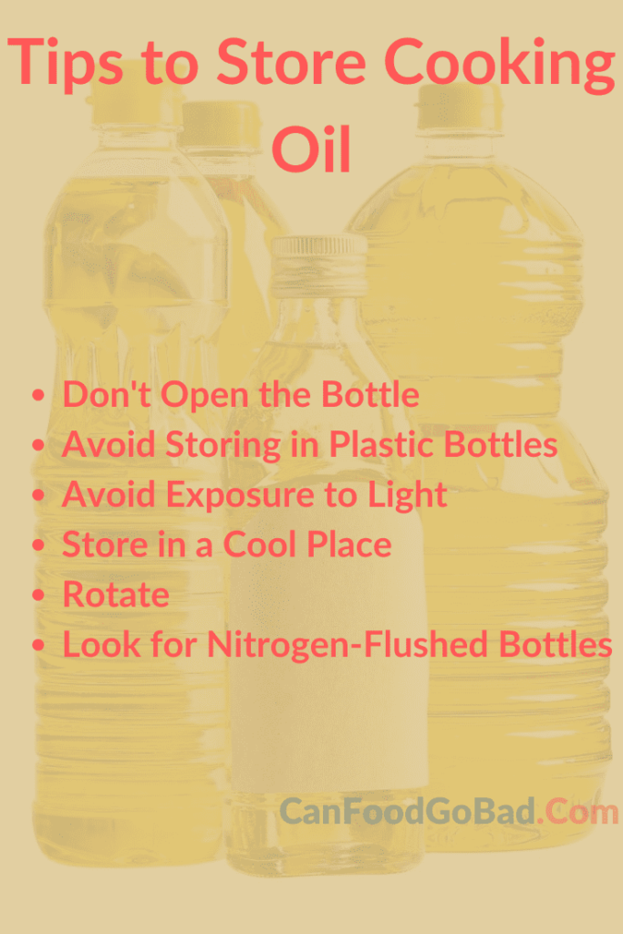 Can Cooking Oil Go Bad? Proper Storage How Long Does Cooking Oil