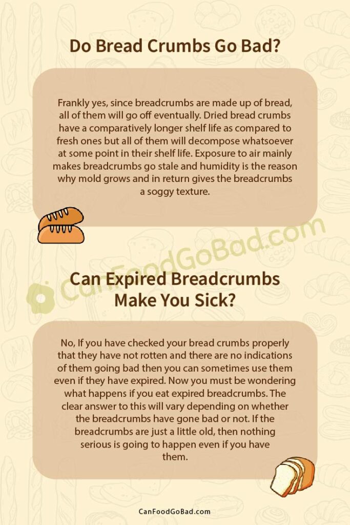 Do Breadcrumbs Go Bad? Bread Crumbs Spoilage Signs Can Food Go Bad