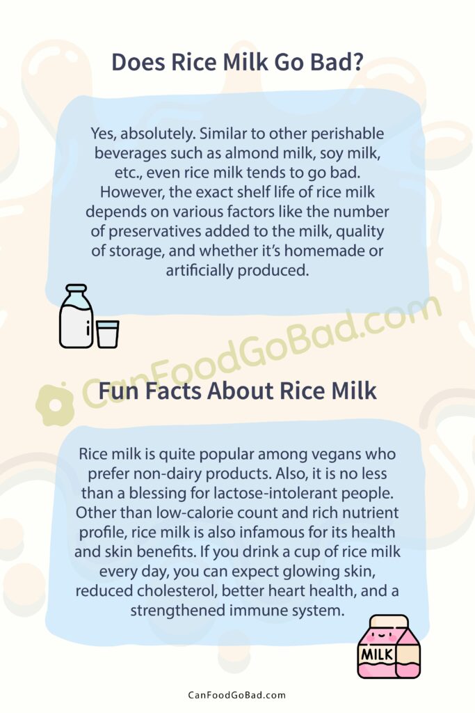 The Risks of Consuming Expired Rice Milk What You Need to Know Can