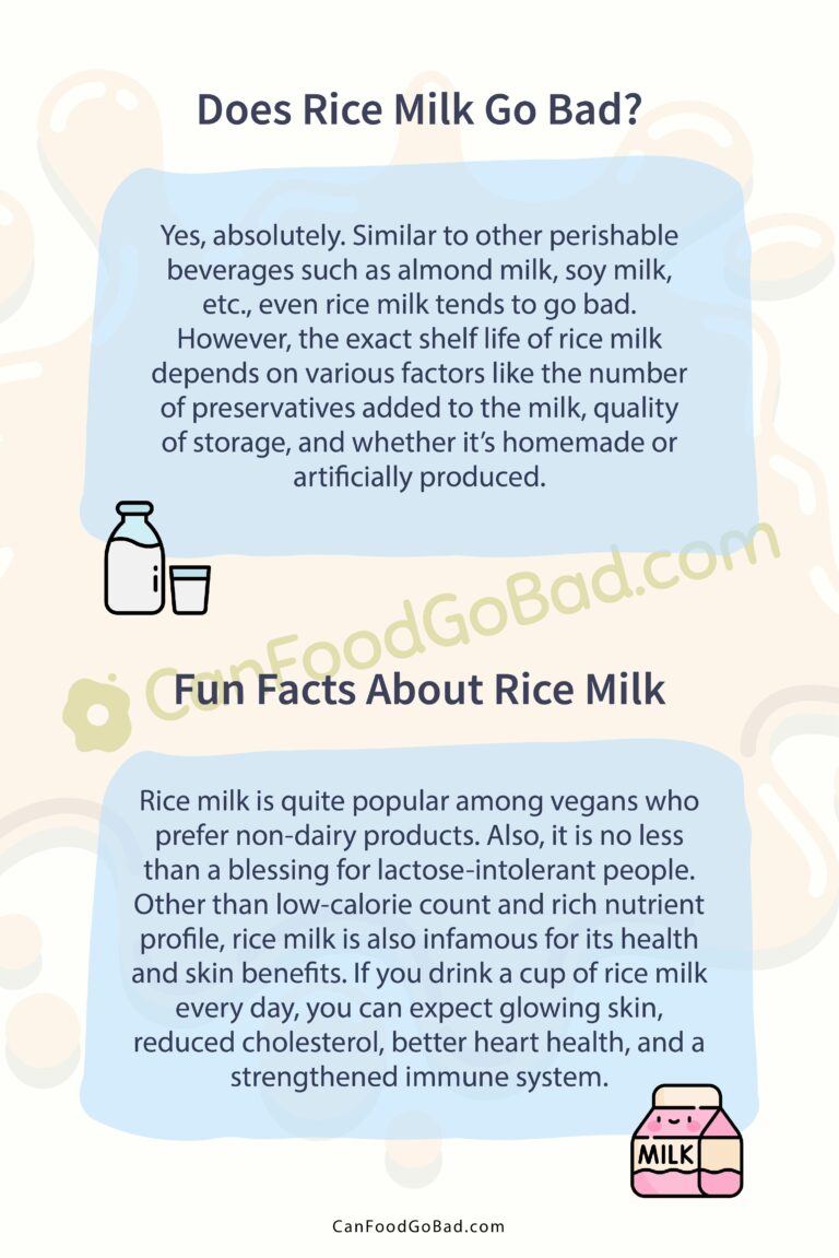 The Risks of Consuming Expired Rice Milk What You Need to Know Can