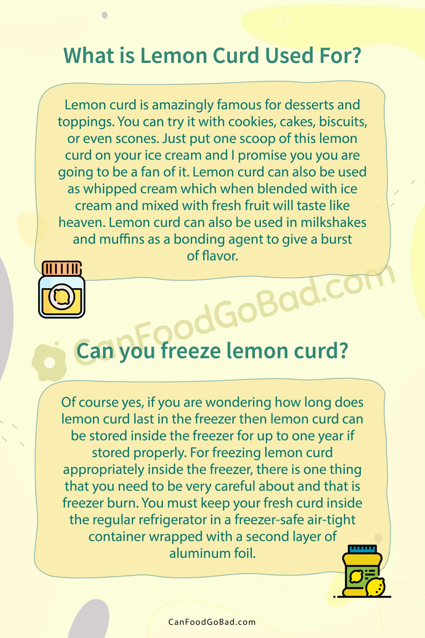 How Long Does Lemon Curd Last? How To Store Lemon Curd To Stay Fresh