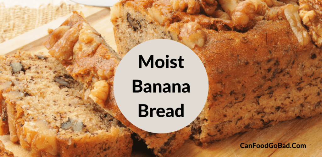 Delicious Moist Banana Bread Step by Step Instructions On Making